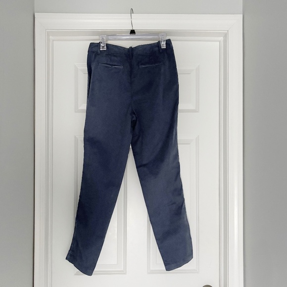 QUINCE Navy Organic Stretch Cotton Twill Girlfriend Chino Pants NWT size 26 - Picture 8 of 14